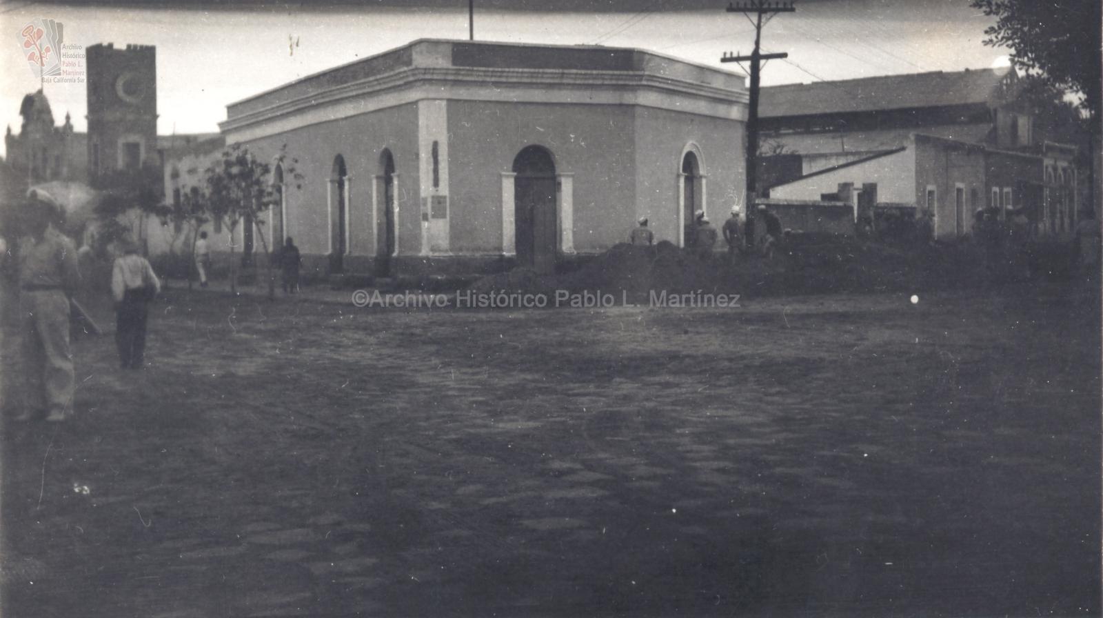 Antigua Calle Central. La Paz, Baja California.