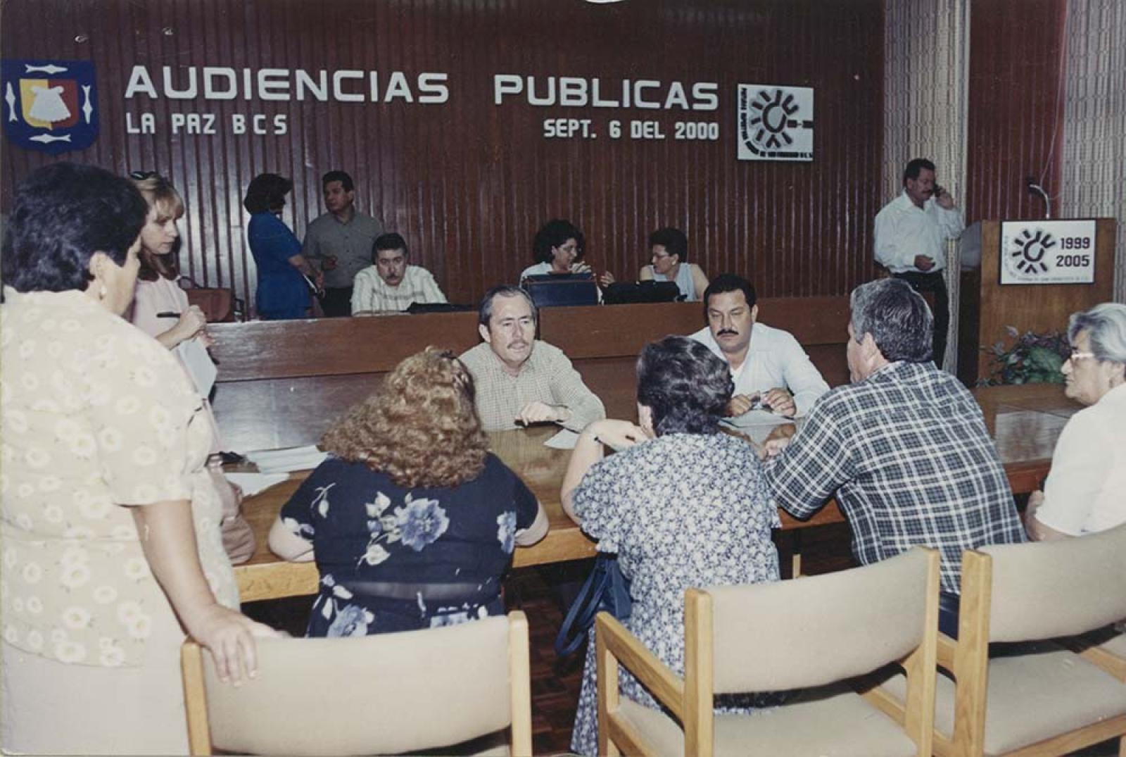 Audiencias públicas.