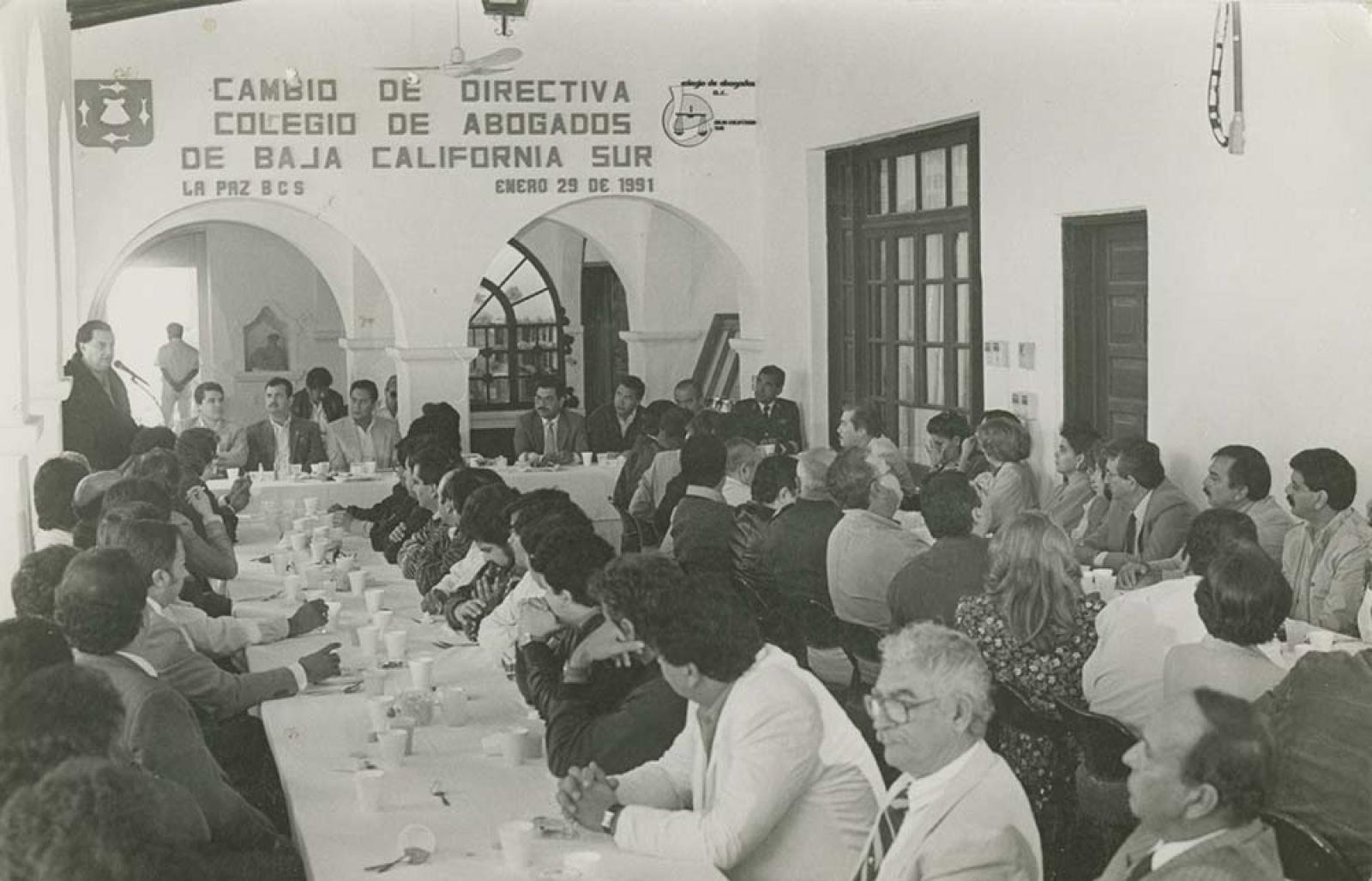 Cambio de directiva Colegio de Abogados de Baja California Sur.