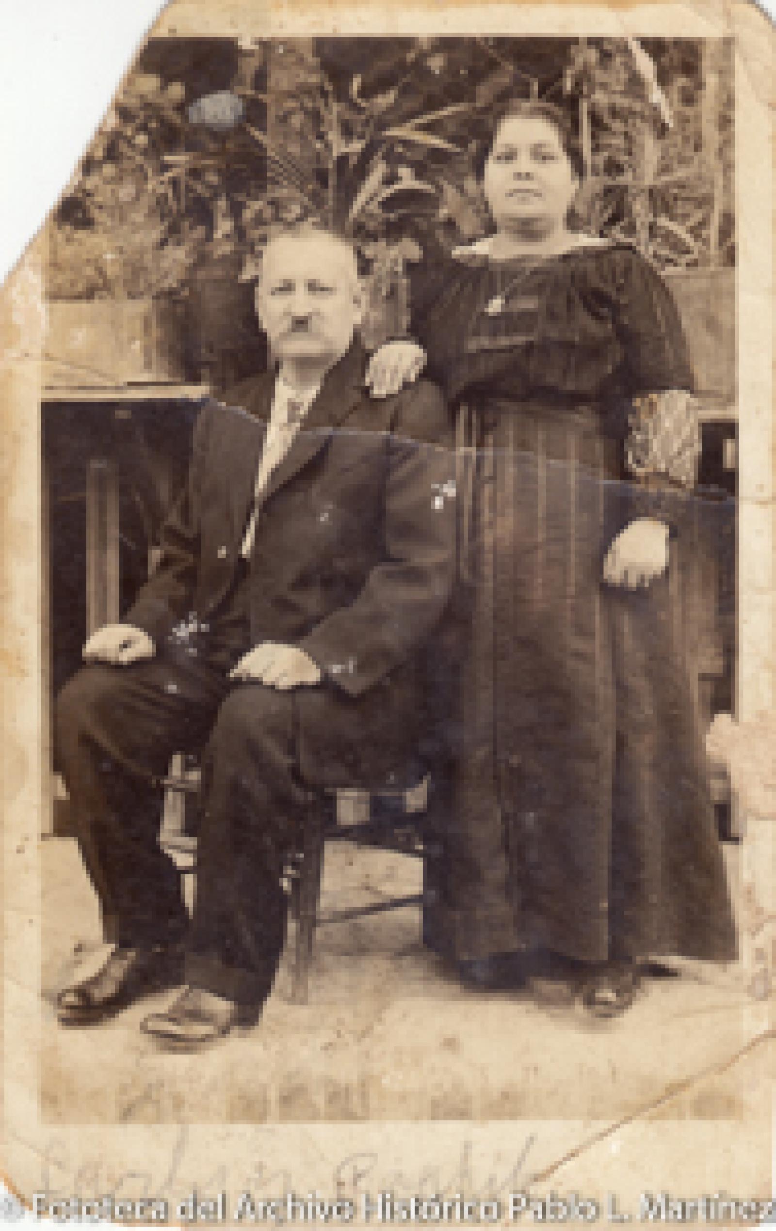 Carlos y Panchita, retrato
