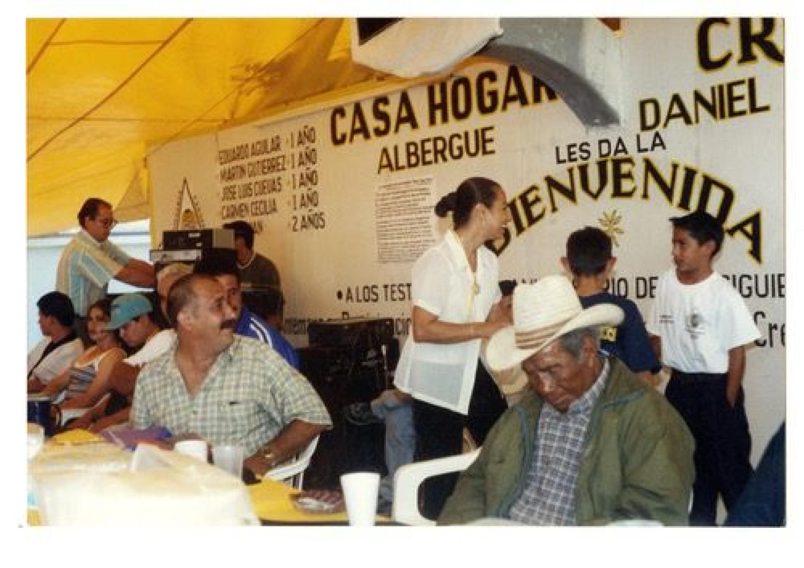 Casa Hogar apoyando a la comunidad.