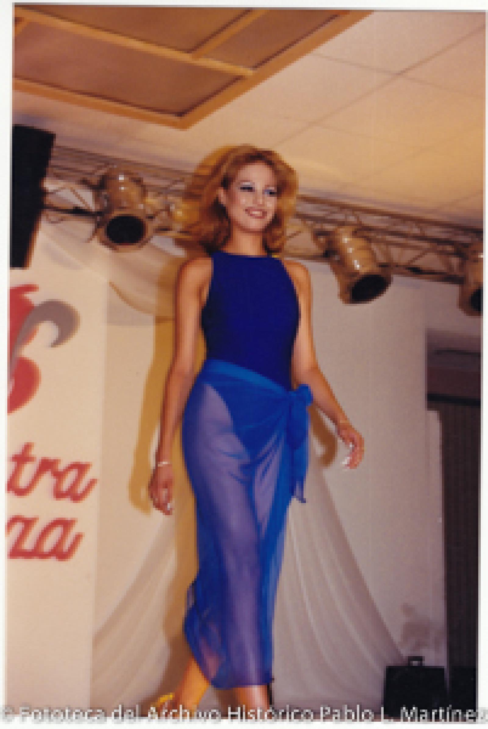 Concurso “Nuestra Belleza”, pasarela.