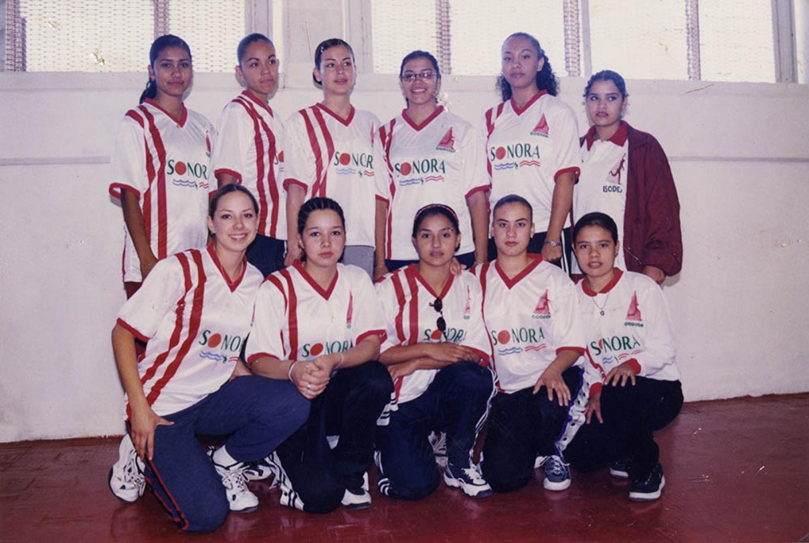 Equipo deportivo femenil de Sonora.