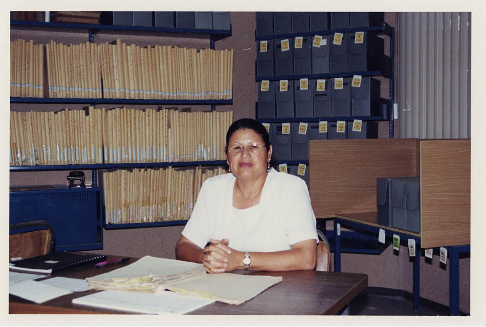 Estela Moyrón, Archivo Histórico Pablo L. Martínez.