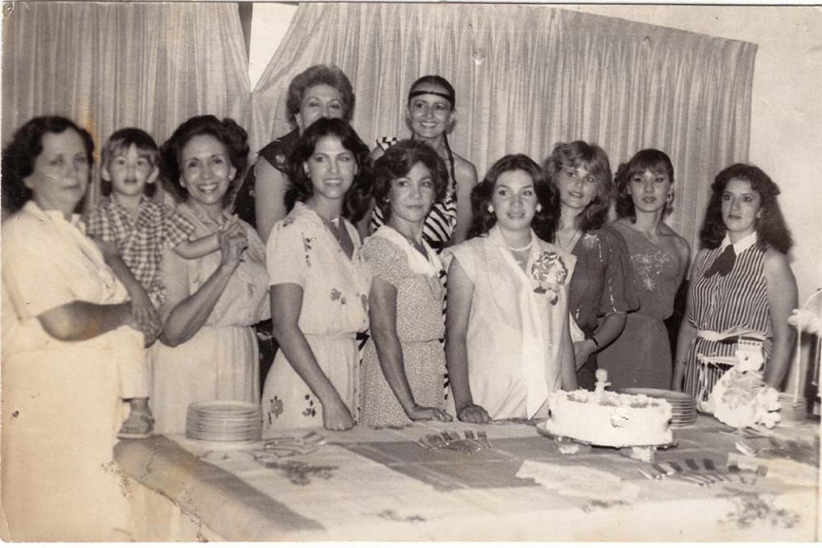 Festejo a futura madre