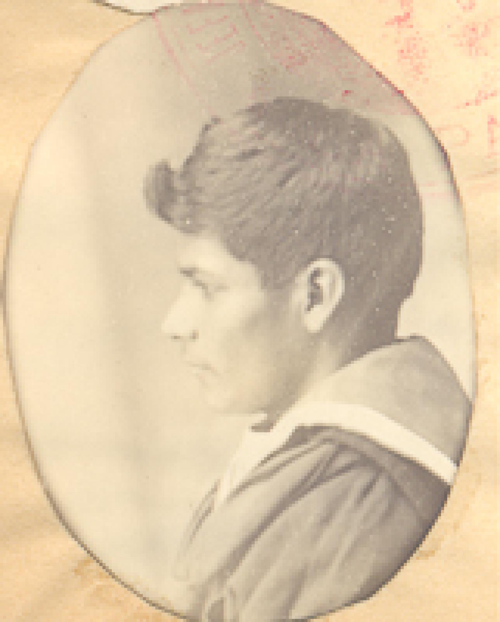 Florentino Martínez de perfil.