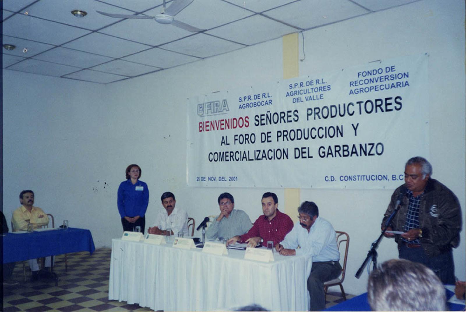 Foro de producción y comercialización del Garbanzo.