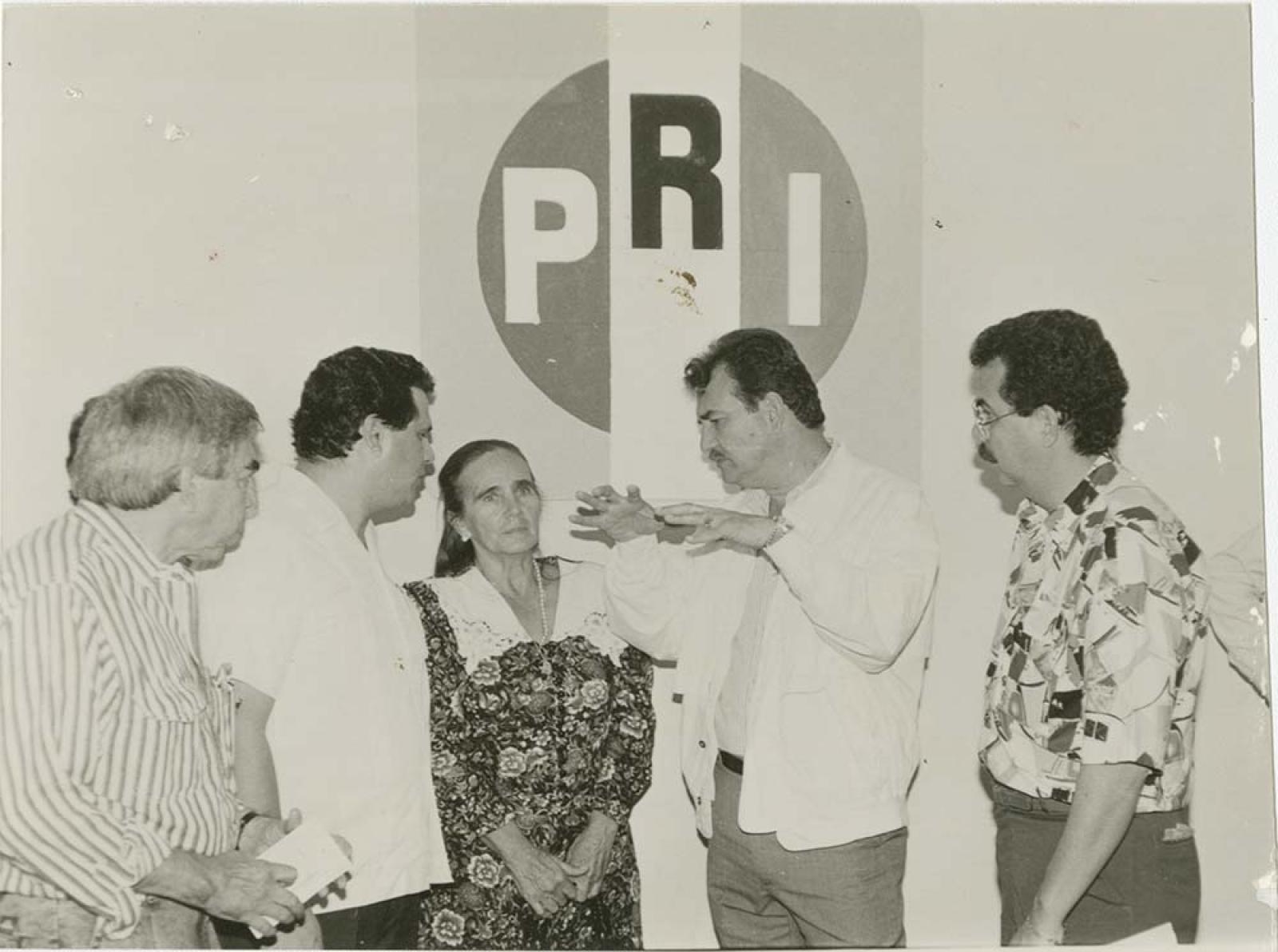 Guillermo Mercado y acompañantes.