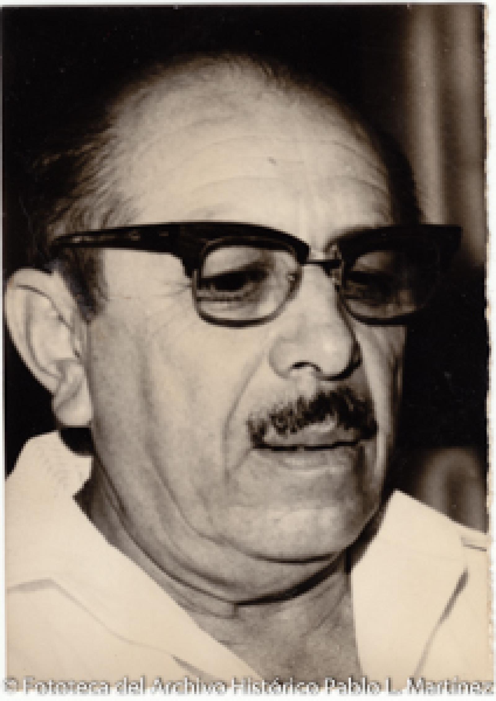 Hombre, retrato.