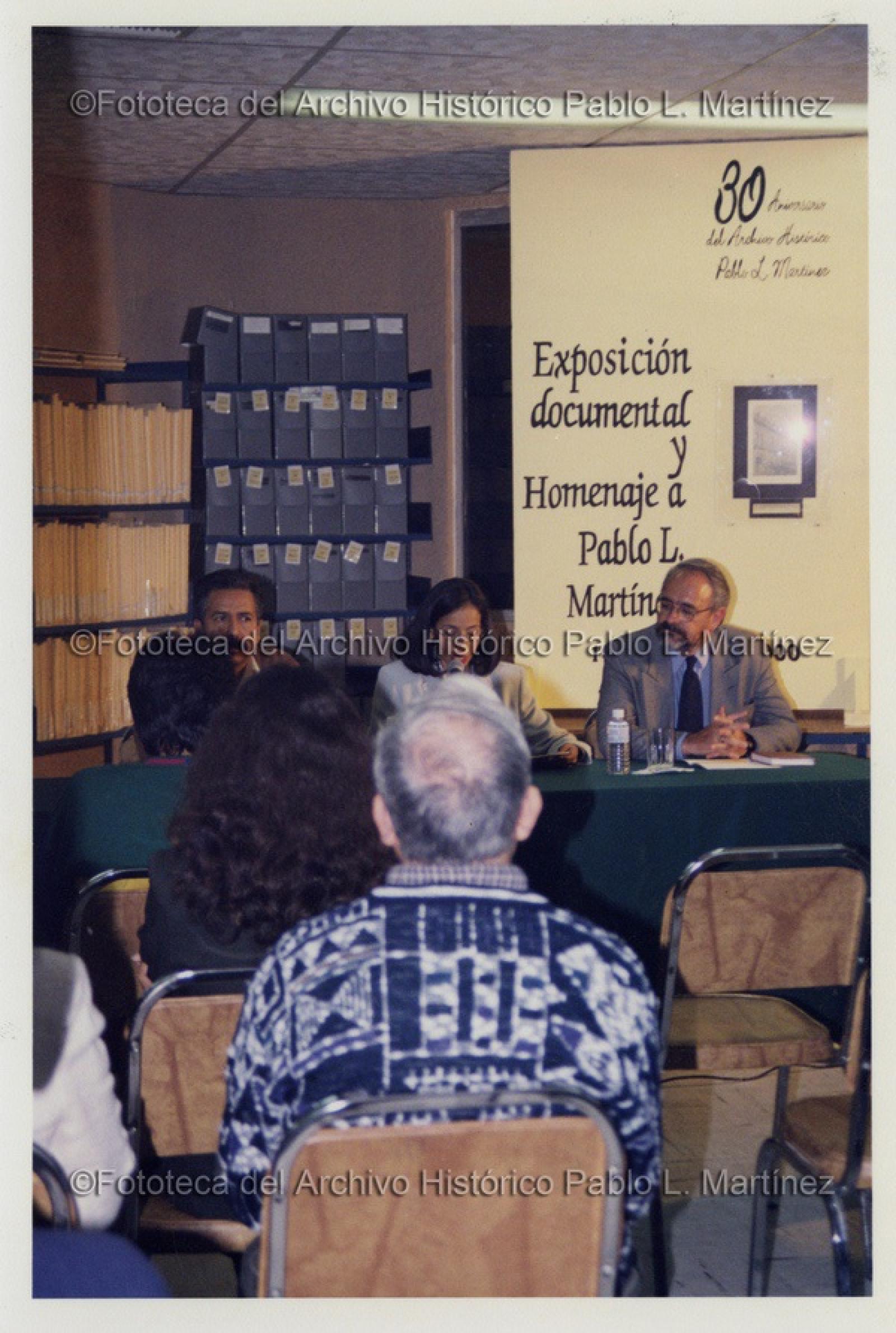 Invitados en conferencias impartidas en las instalaciones del Archivo Histórico Pablo L. Martínez.