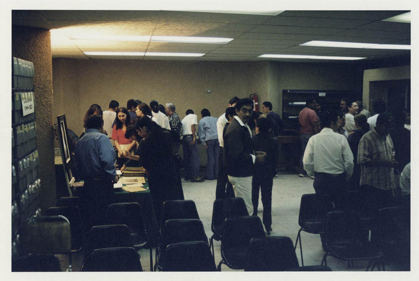 Invitados en evento del Archivo Histórico Pablo L. Martínez.