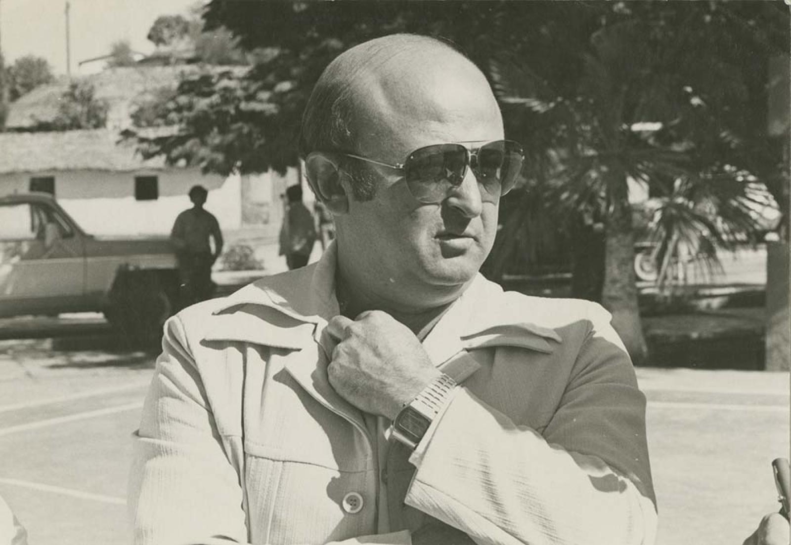 Jorge Santana, retrato.