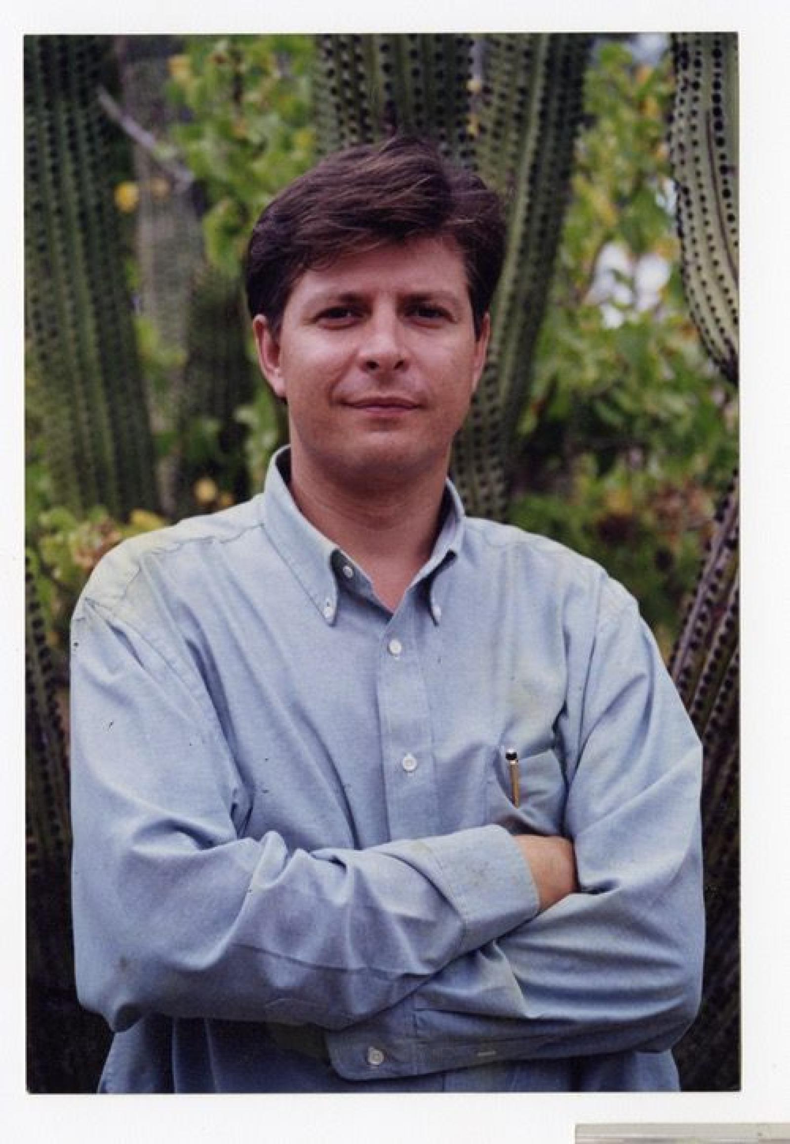José Manuel Ochoa, candidato a la diputación por el VIII Distrito electoral, retrato.