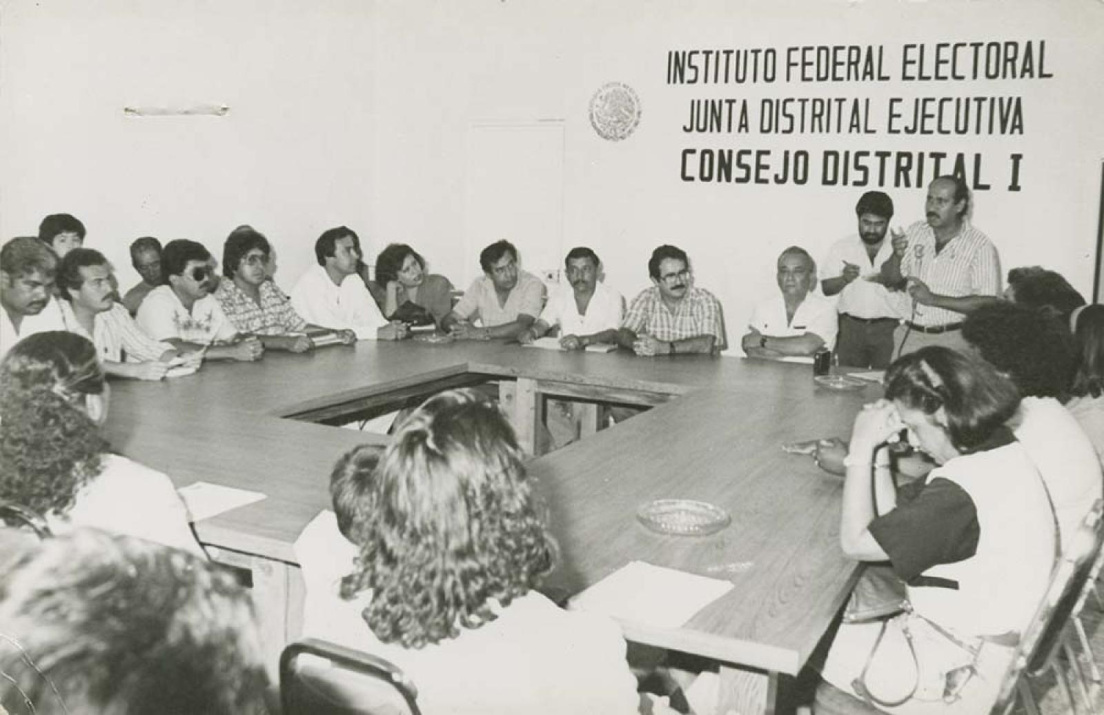 Junta Distrital Ejecutiva del Consejo Distrital I.