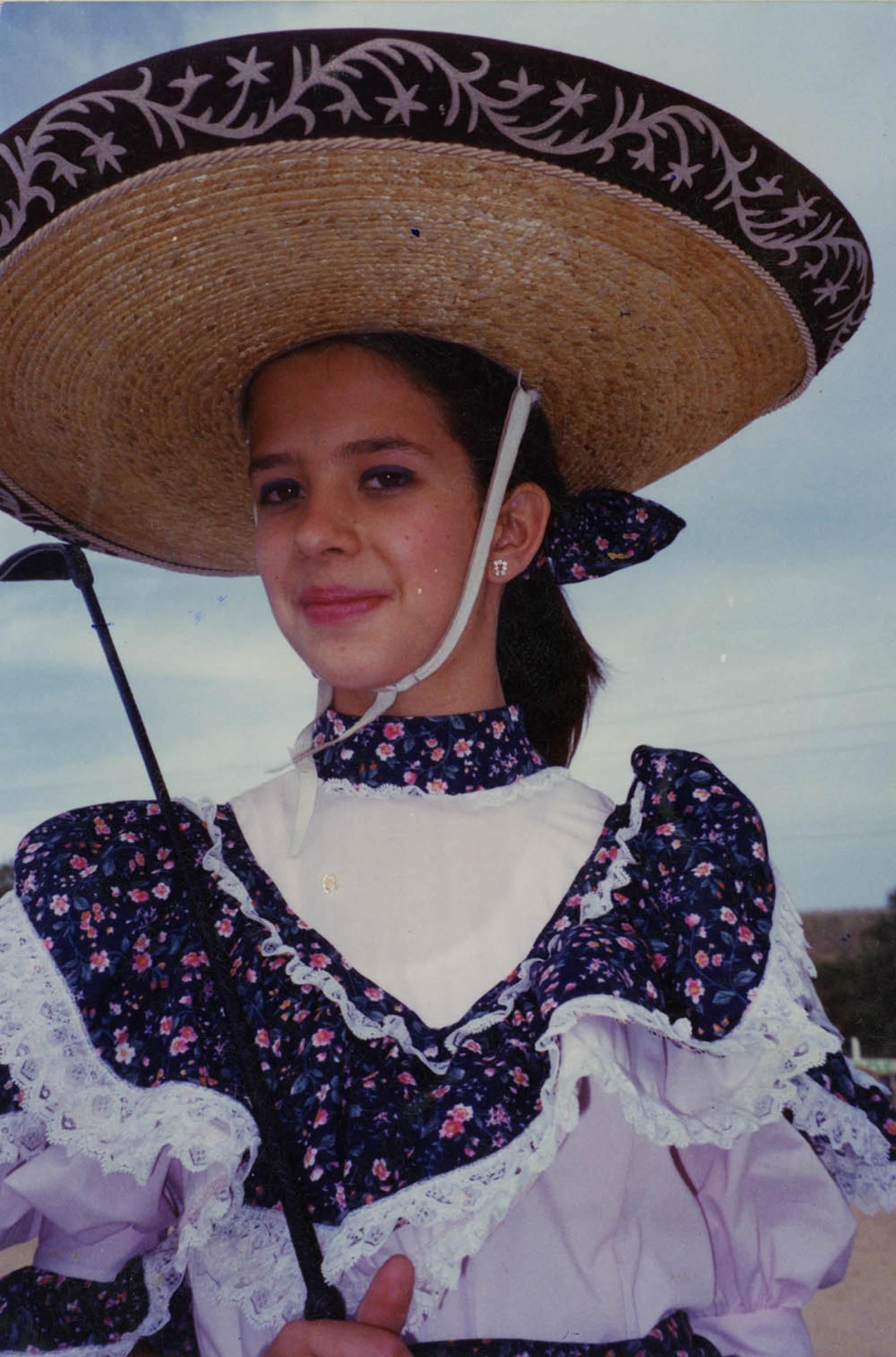 Marilú Gómez Sandoval, retrato.