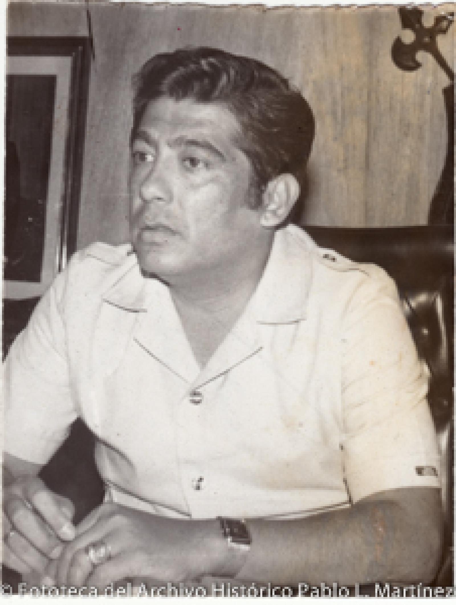 Matías Amador Moyon, retrato.