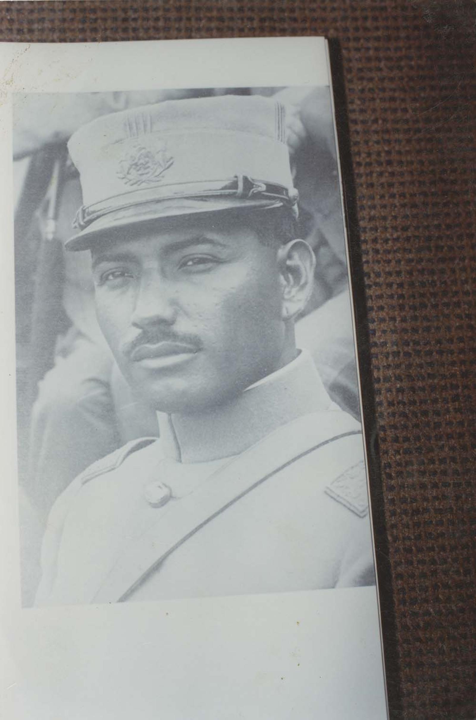 Militar, retrato.