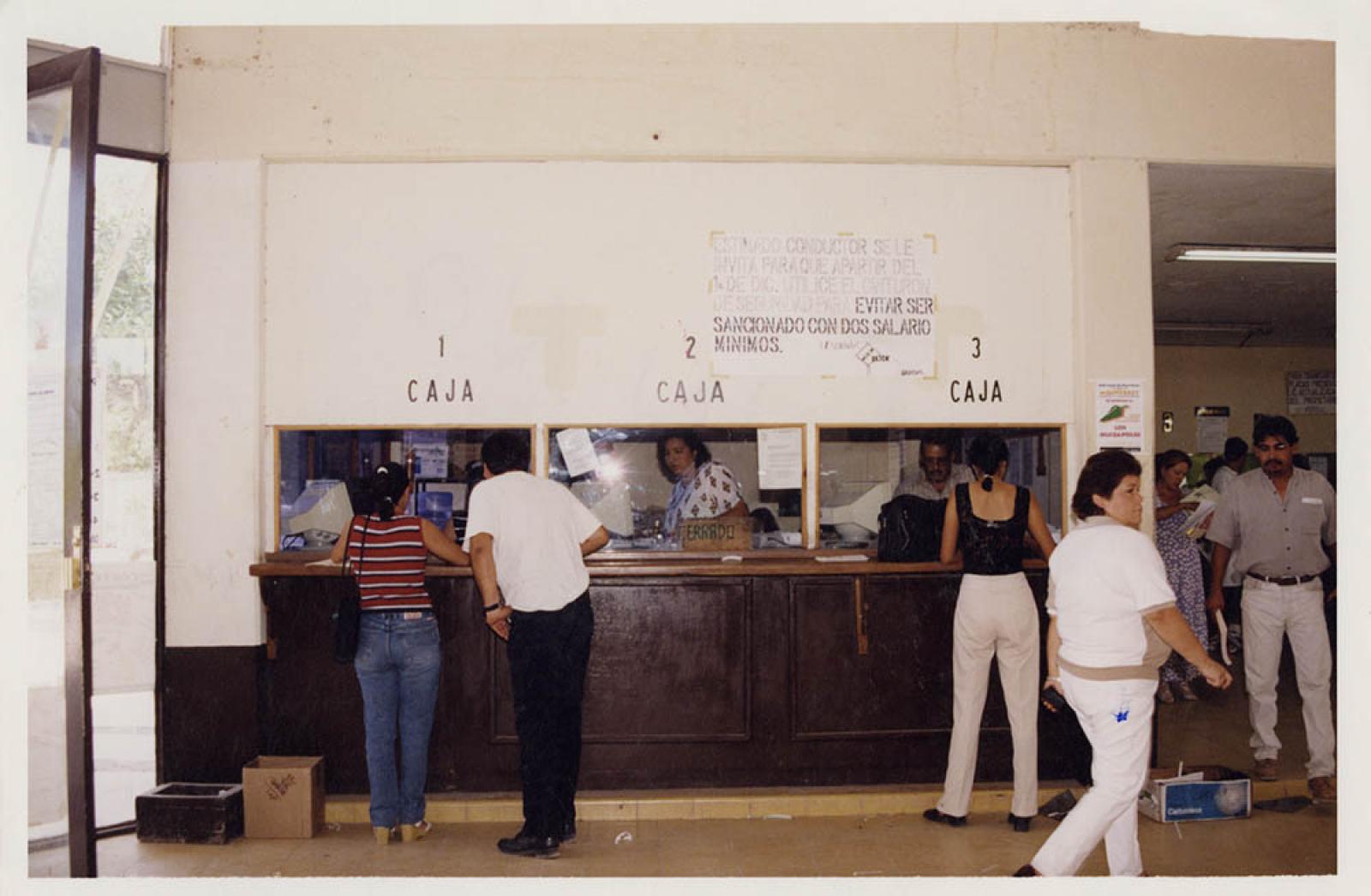 Oficinas de Tránsito Municipal.