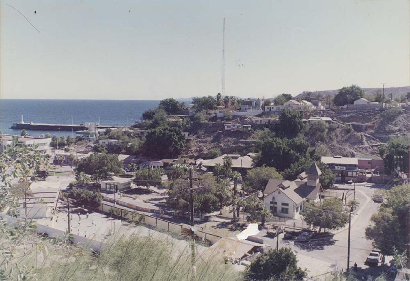 Panorámica de Santa Rosalía, Baja California Sur.