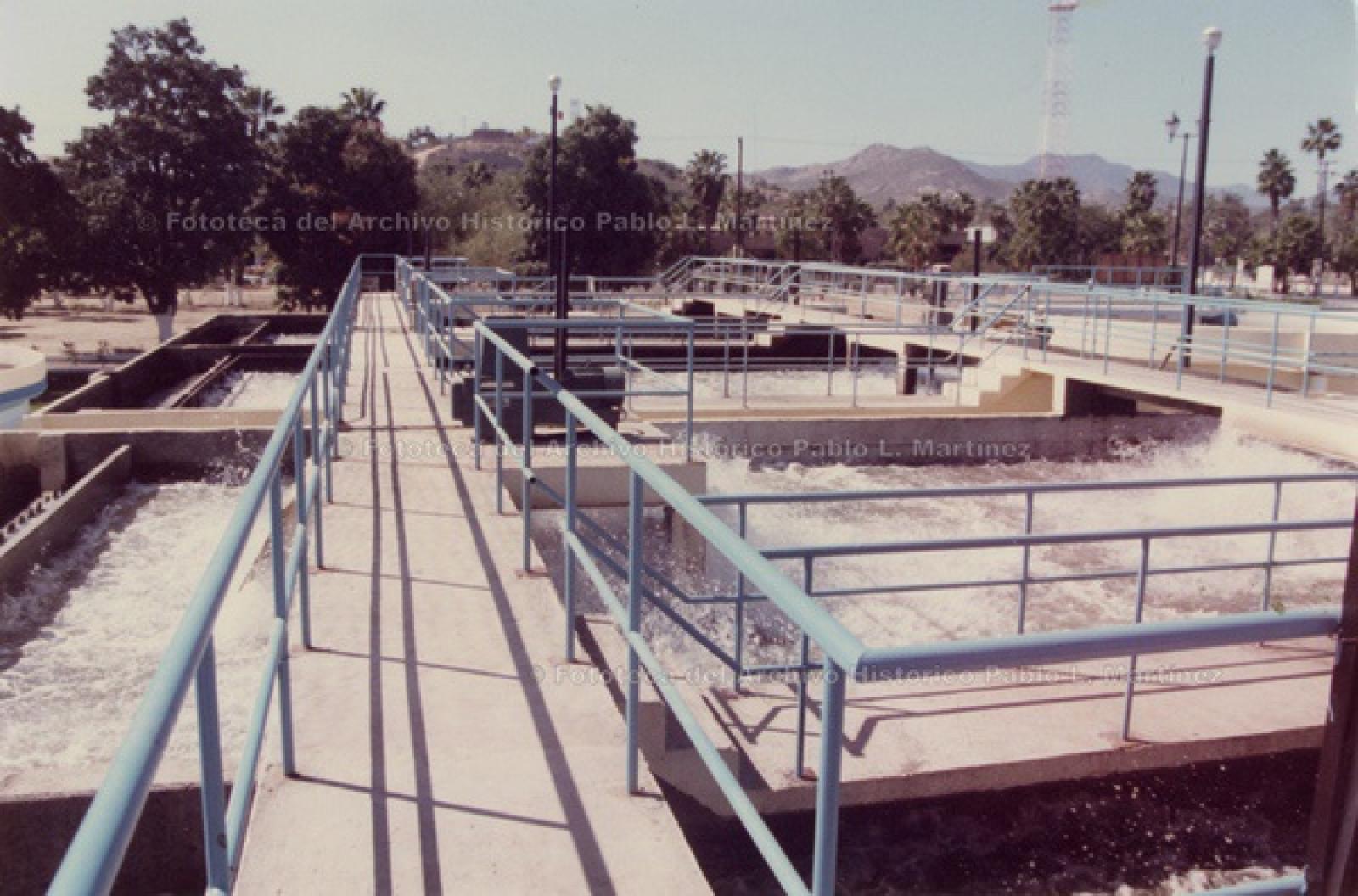 Planta tratadora de agua.