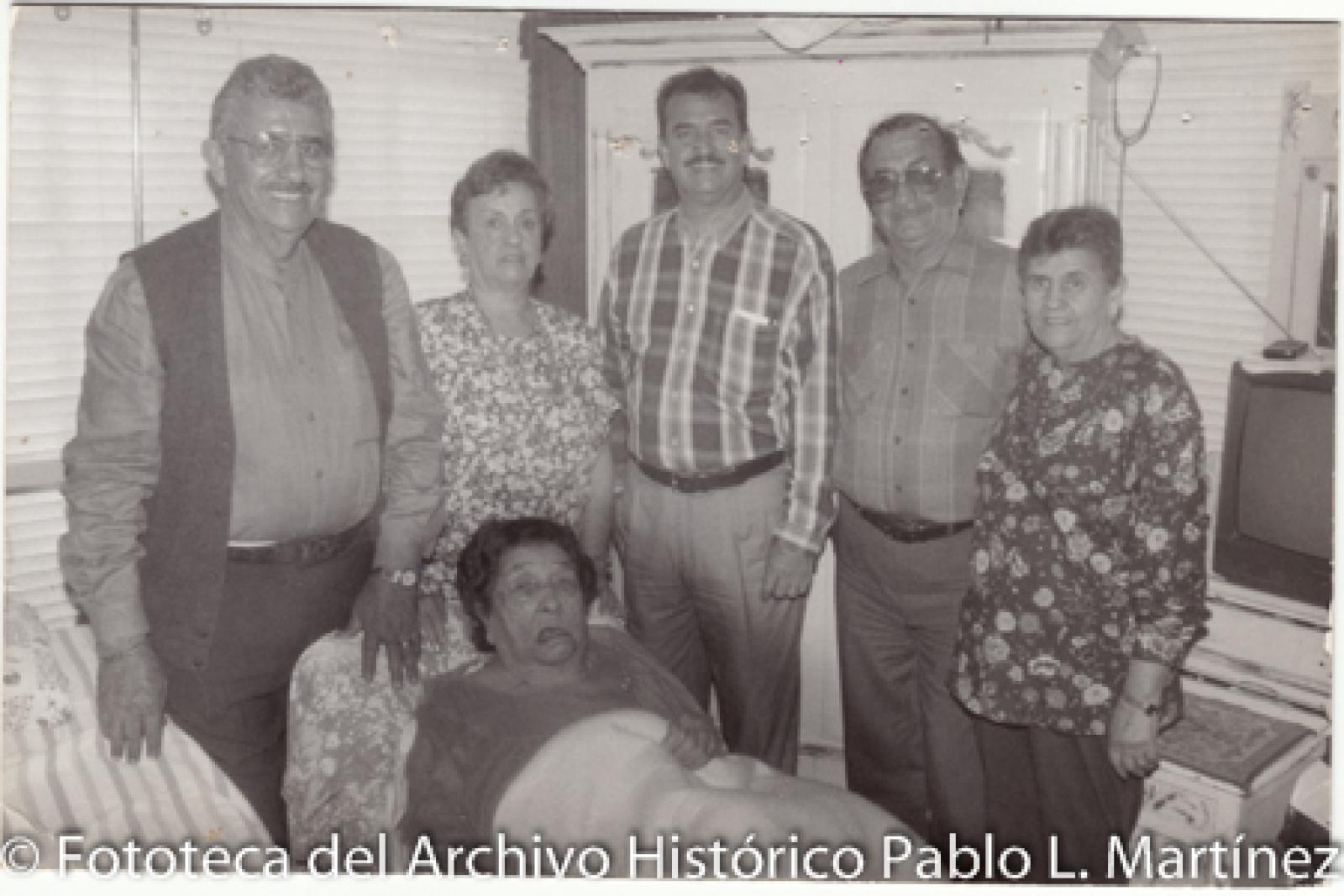 “Ricardo “El Chato” Covarrubias, en familia.