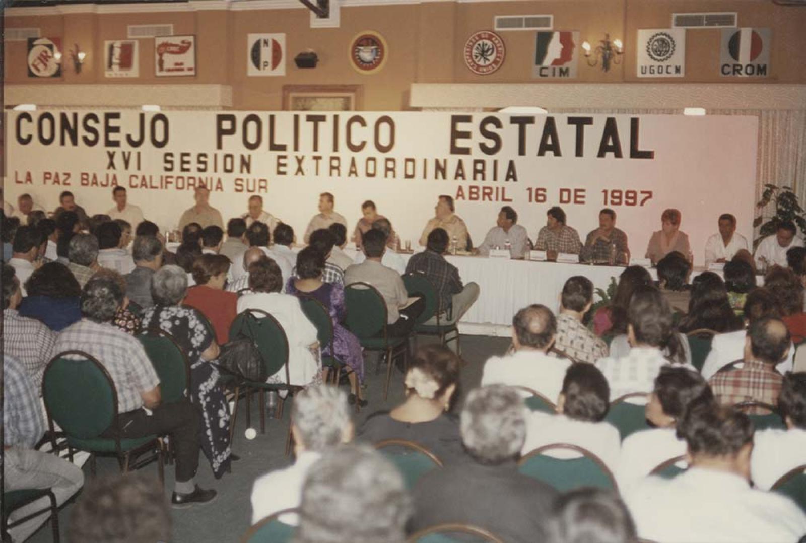 Sesión extraordinaria del Consejo Político Estatal PRI.