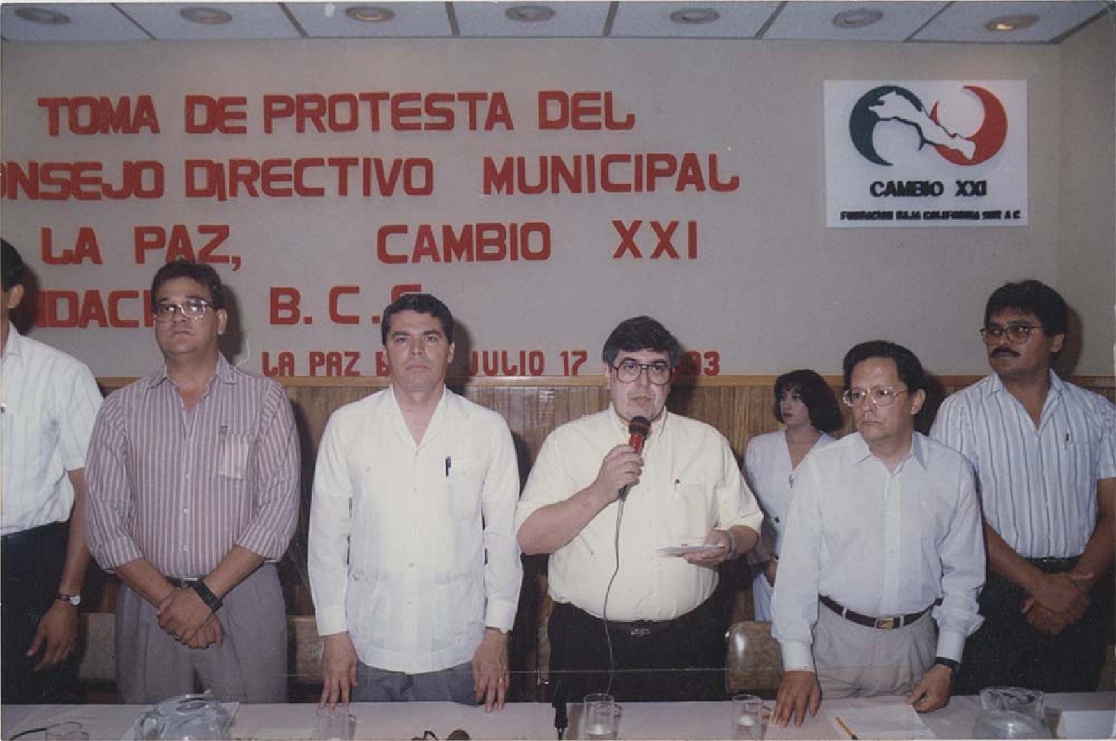 Toma de protesta del Consejo Directivo Municipal.