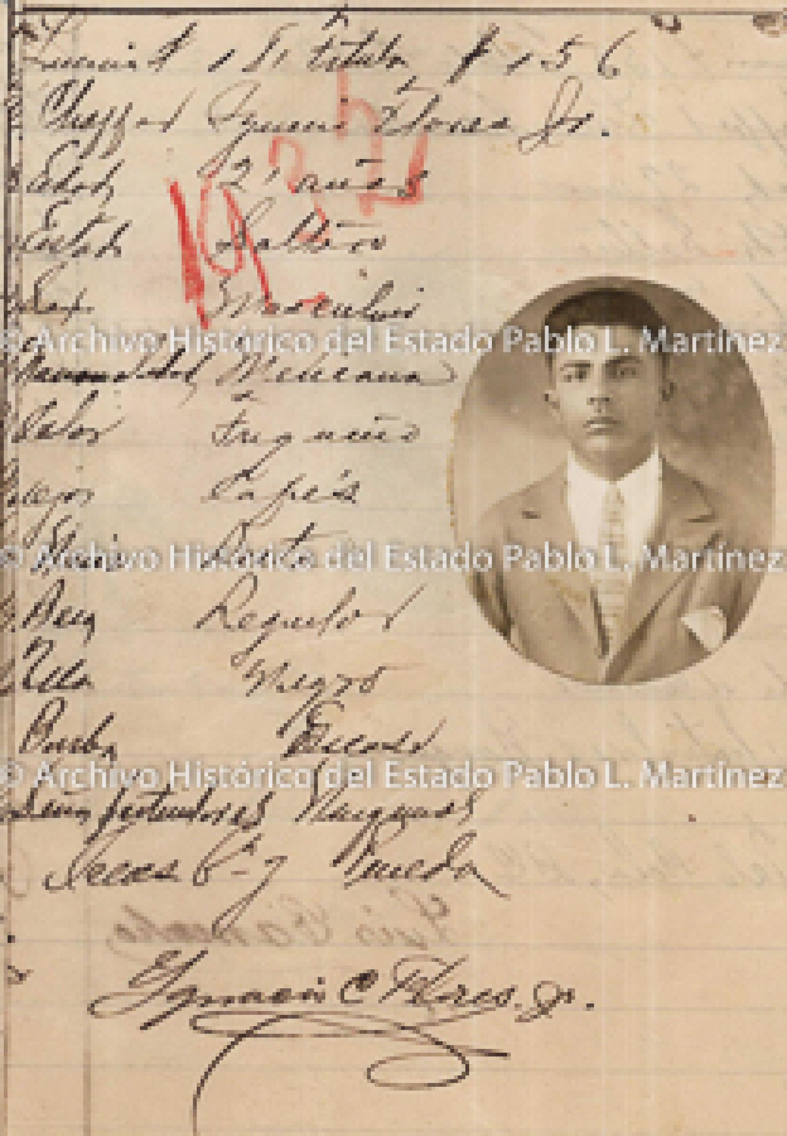 "Tomás Villa", retrato.