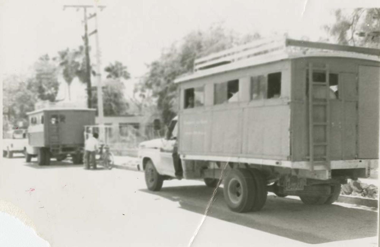 Transporte público a Los Planes.
