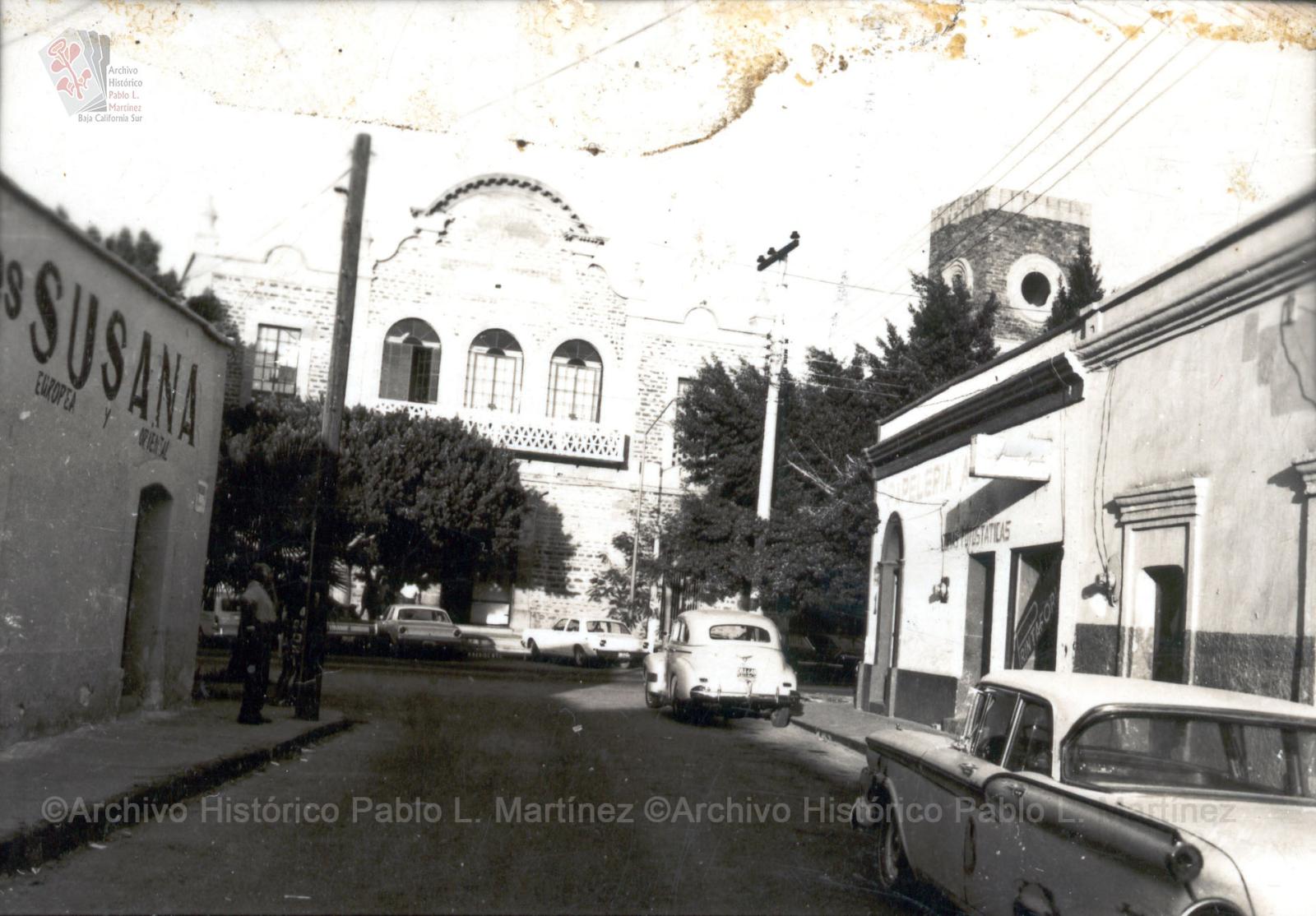 Vista al Antiguo Palacio Municipal desde el callejón 21 de Agosto o callejón de Los Artesanos.