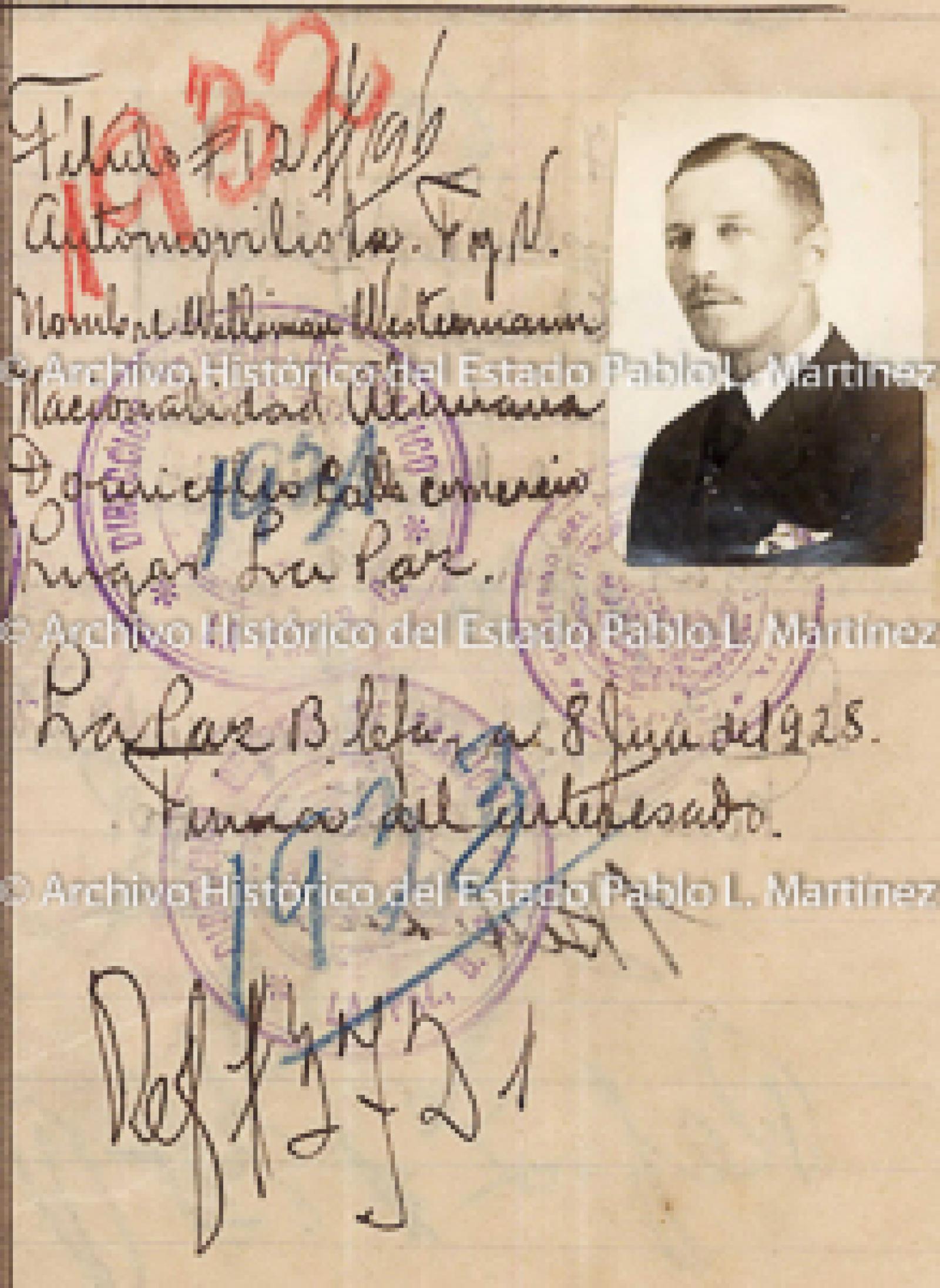 "William Westermann", retrato.