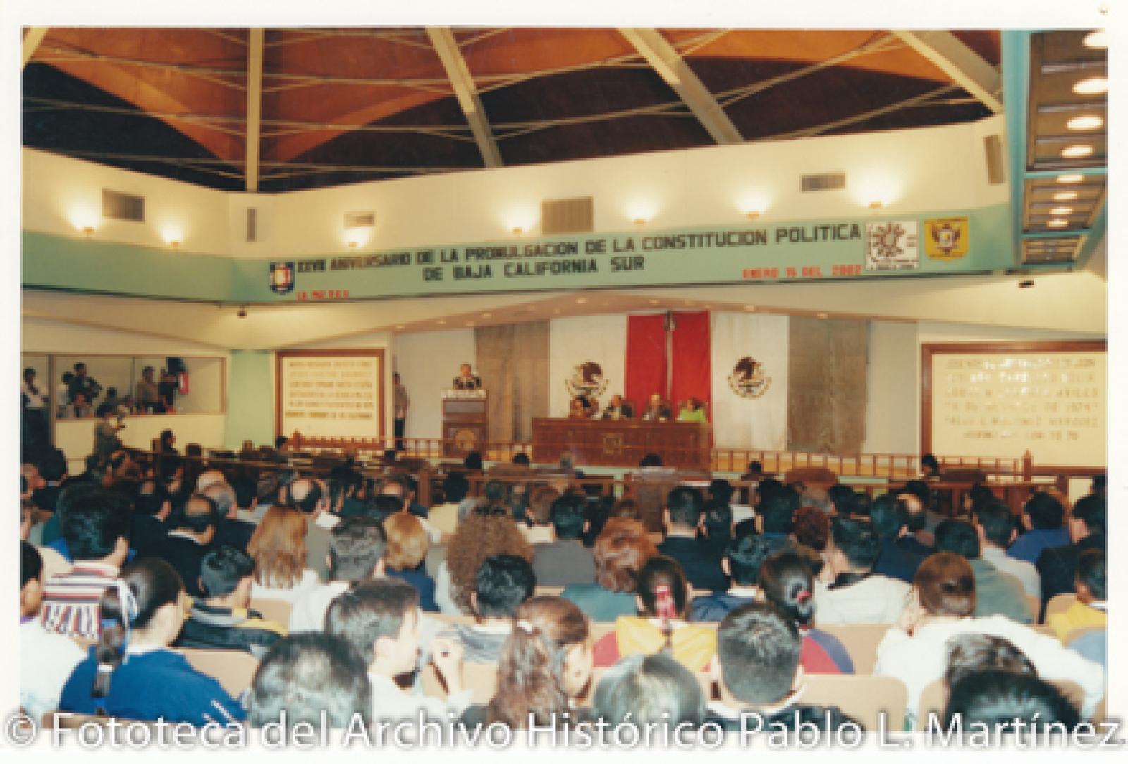 XXVII Aniversario de la promulgación de la Constitución Política de Baja California Sur.