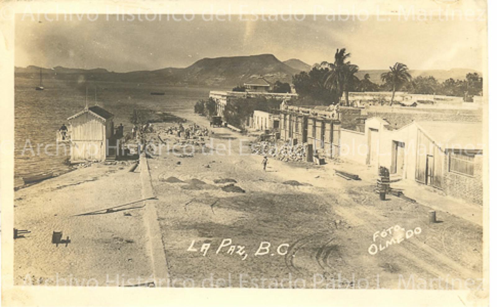 Zona costera de La Paz.